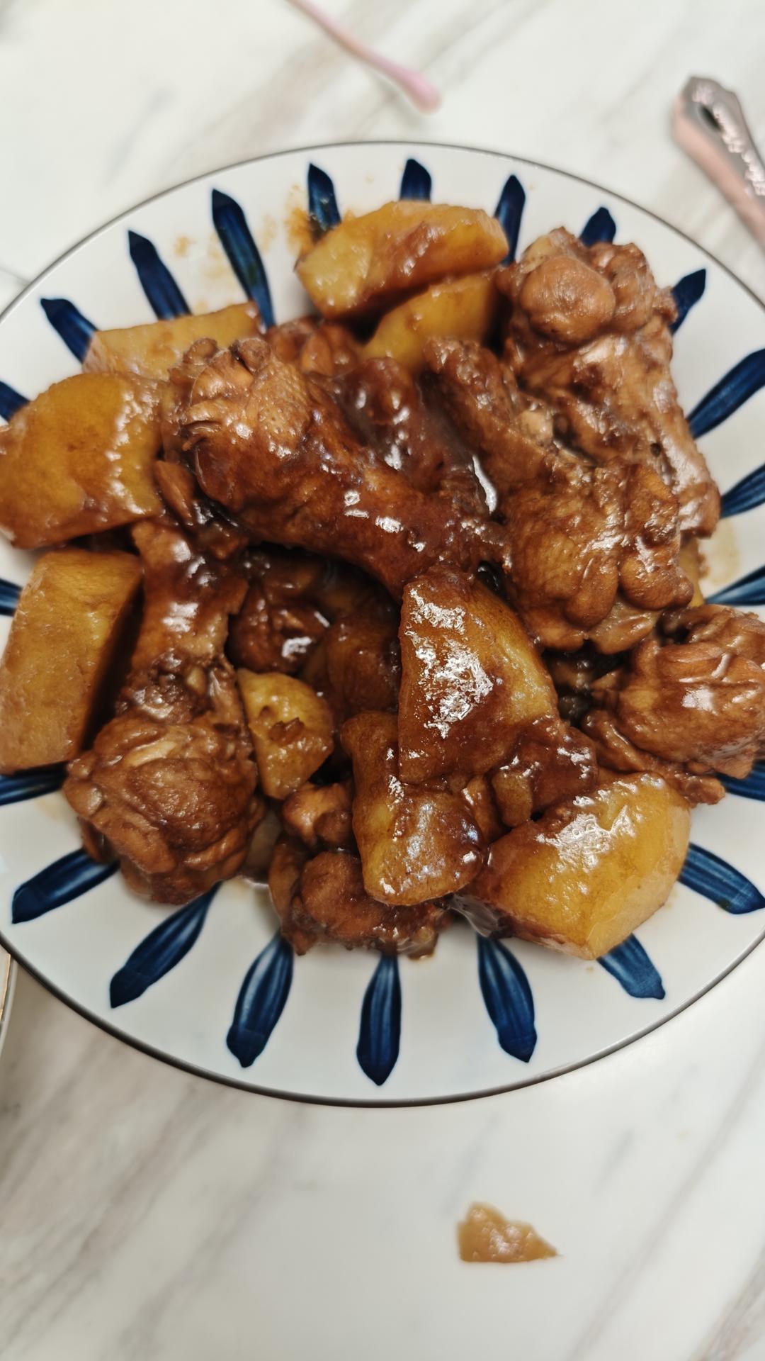 照烧土豆鸡翅根