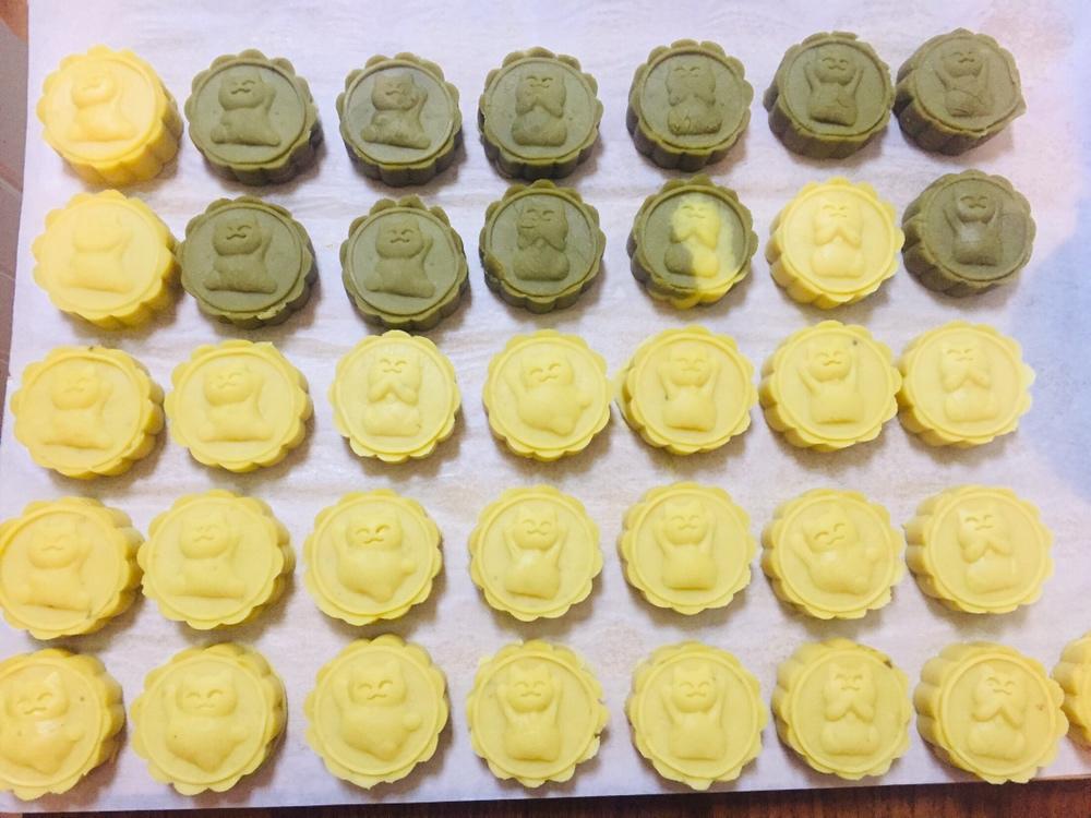 省时简易绿豆糕-免泡豆免过筛
