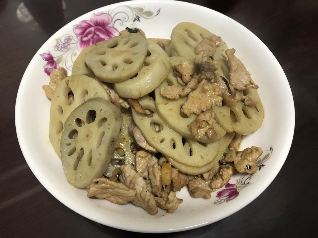 莲藕炒肉