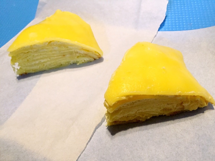 榴莲千层蛋糕#皮黑森林#