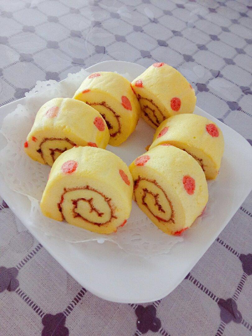 波点蛋糕卷
