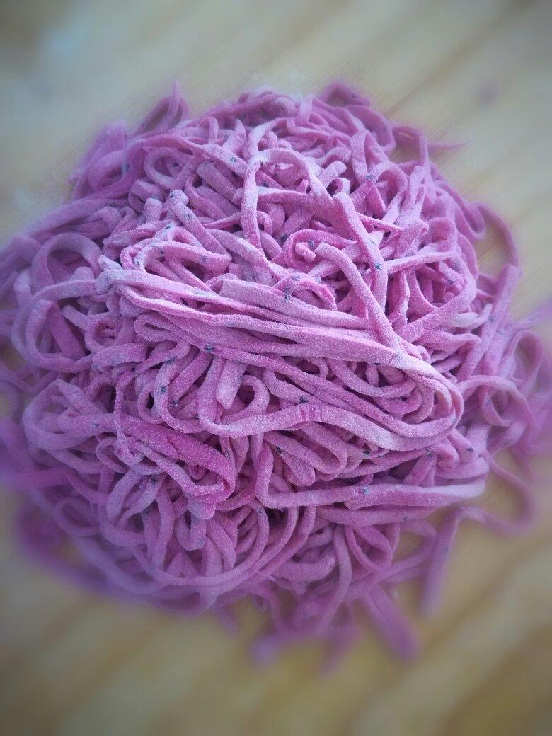 arrow young分享作品 第二届早餐马拉松一碗紫红色的面条,7215