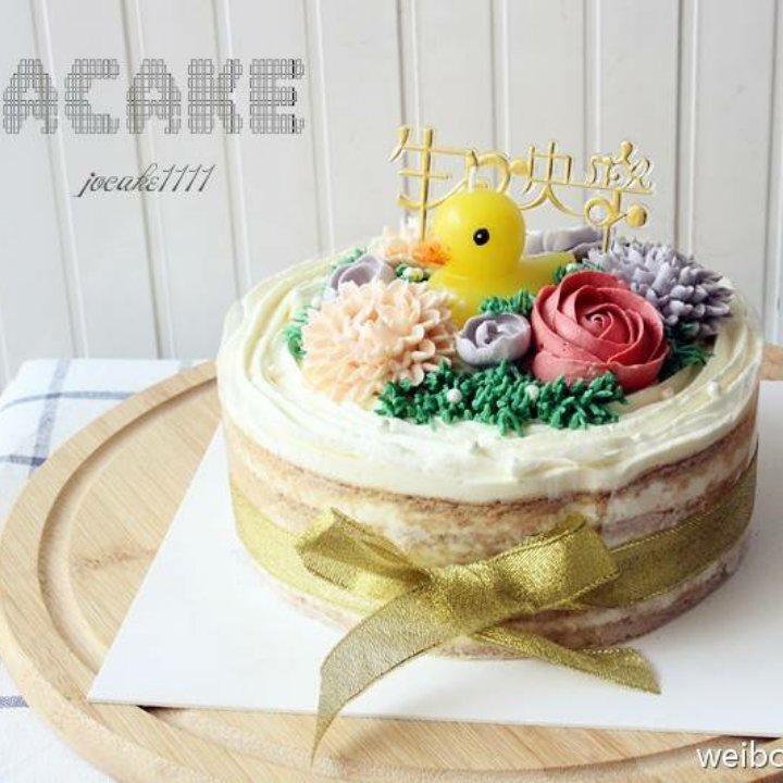 韩式裱花配方—豆沙奶油霜