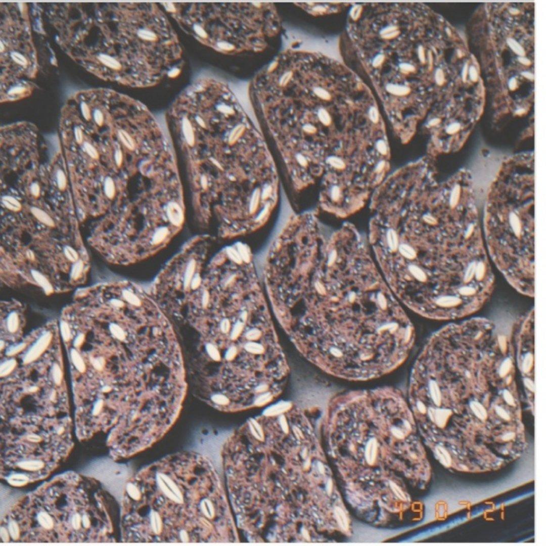 【健康零食】香蕉燕麦意式脆饼