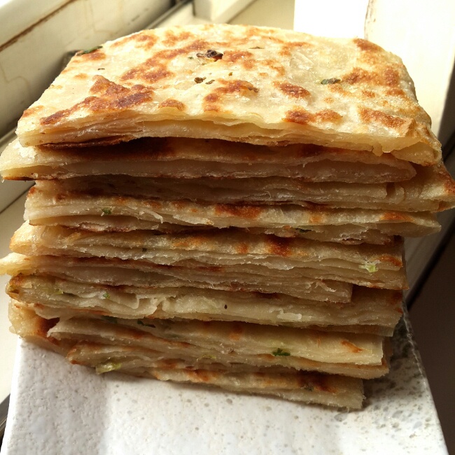 烙千层饼