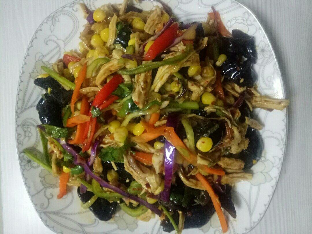 鸡丝大拌菜