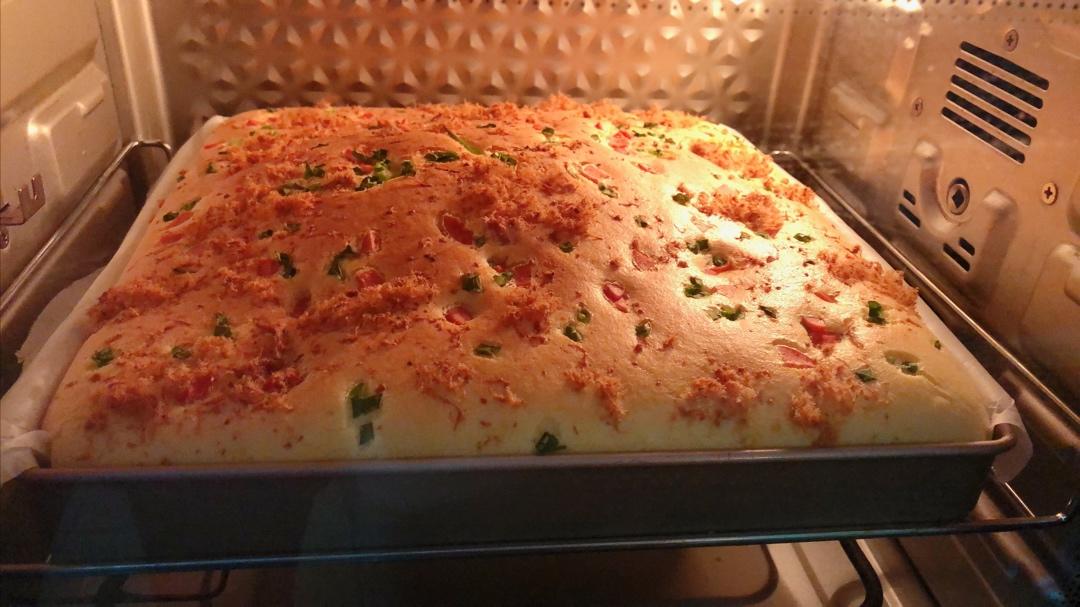 香葱肉松卷 蛋糕卷-无敌美味