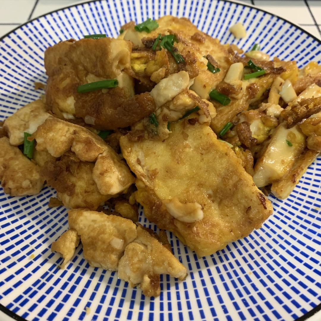 无敌好吃的香煎豆腐