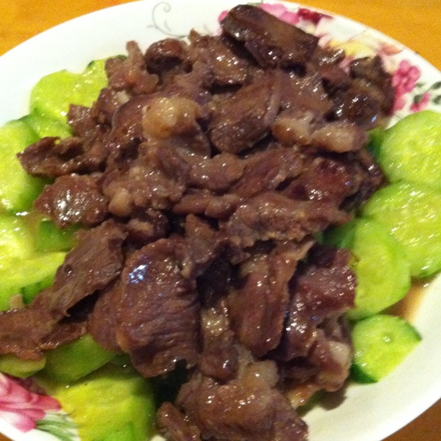 牛肉青瓜