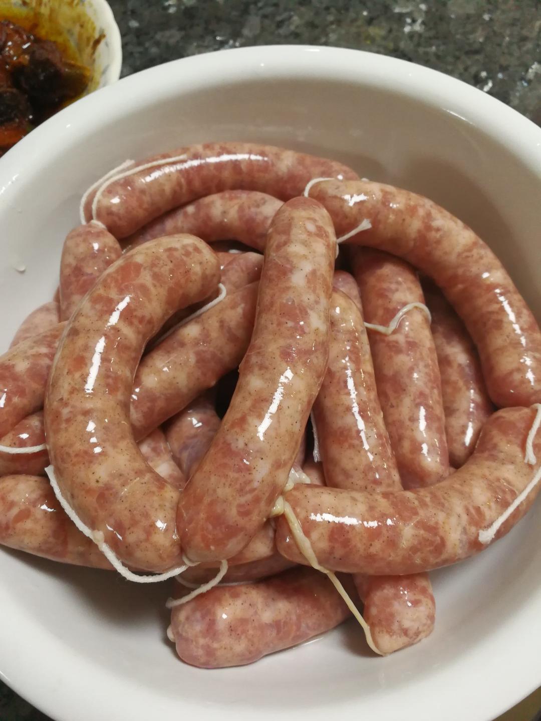 Q弹多汁的自制台式脆皮肠——绝对秒杀市售