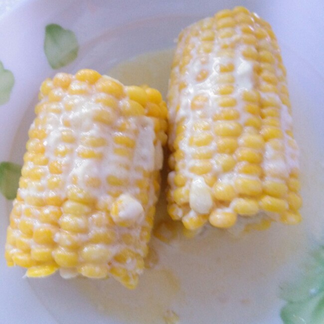 奶香煮玉米