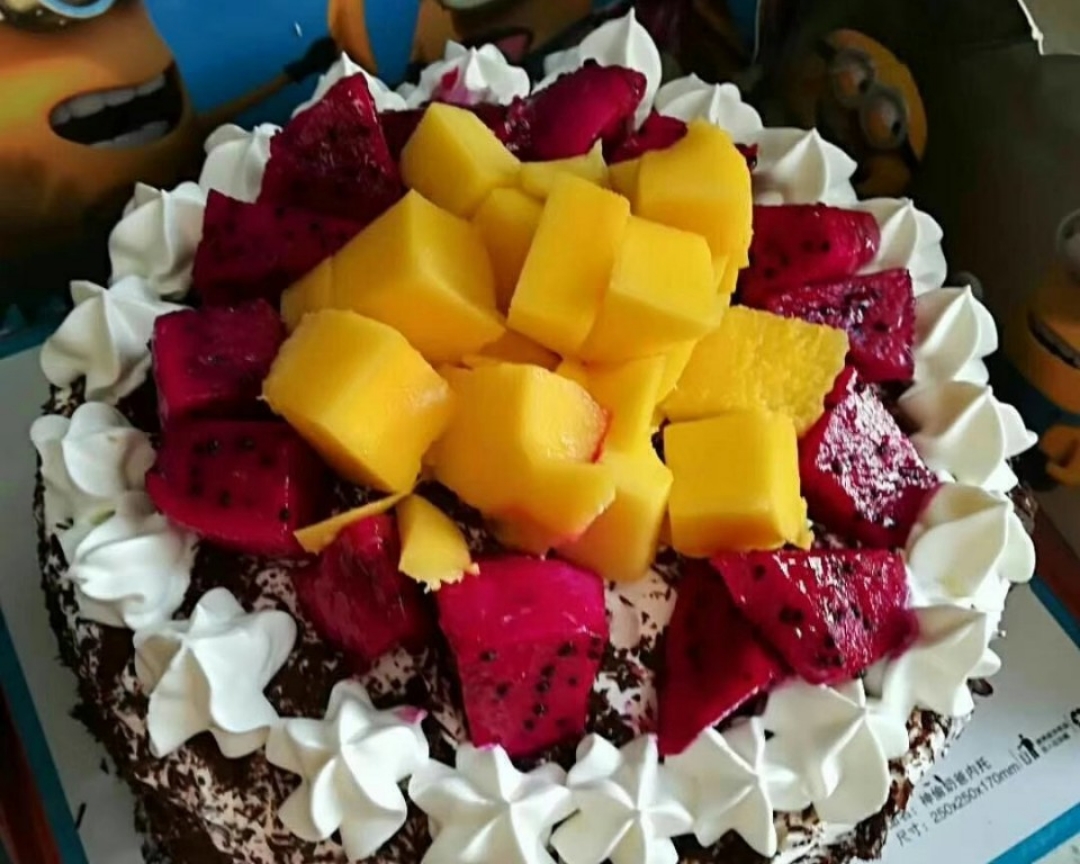水果生日蛋糕8寸