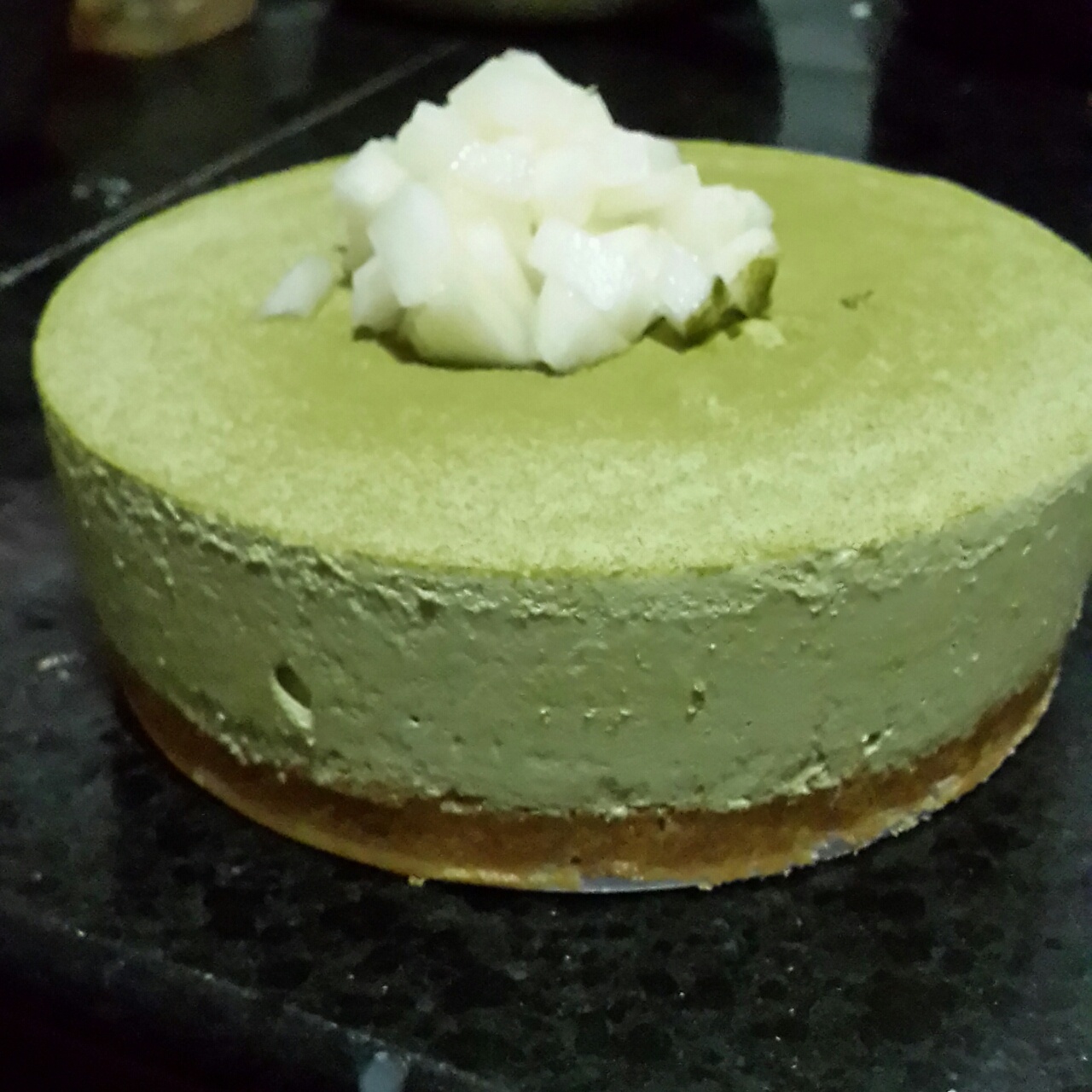 抹茶冻芝士蛋糕