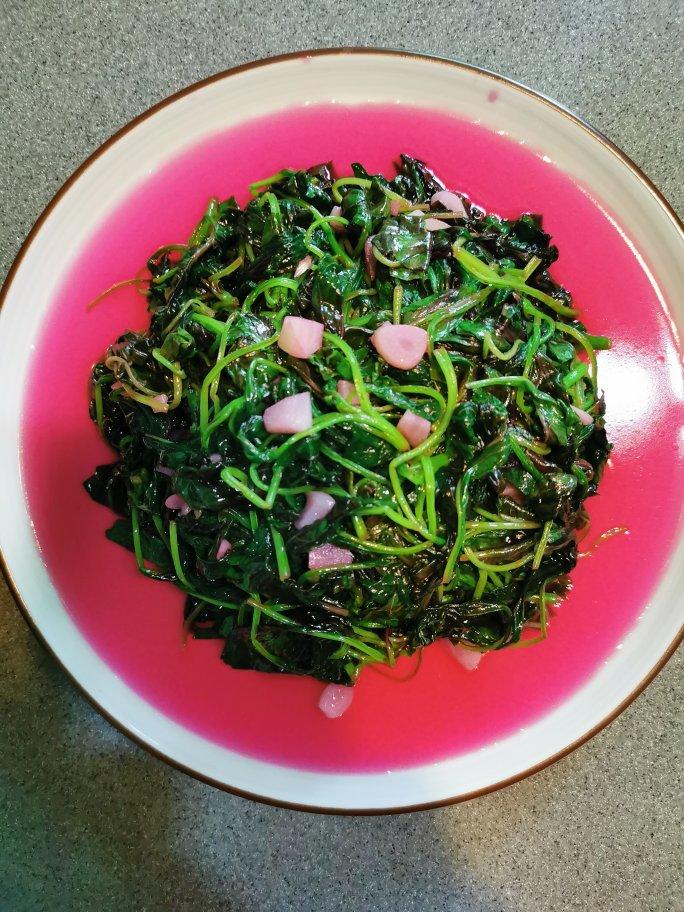 素炒菜心