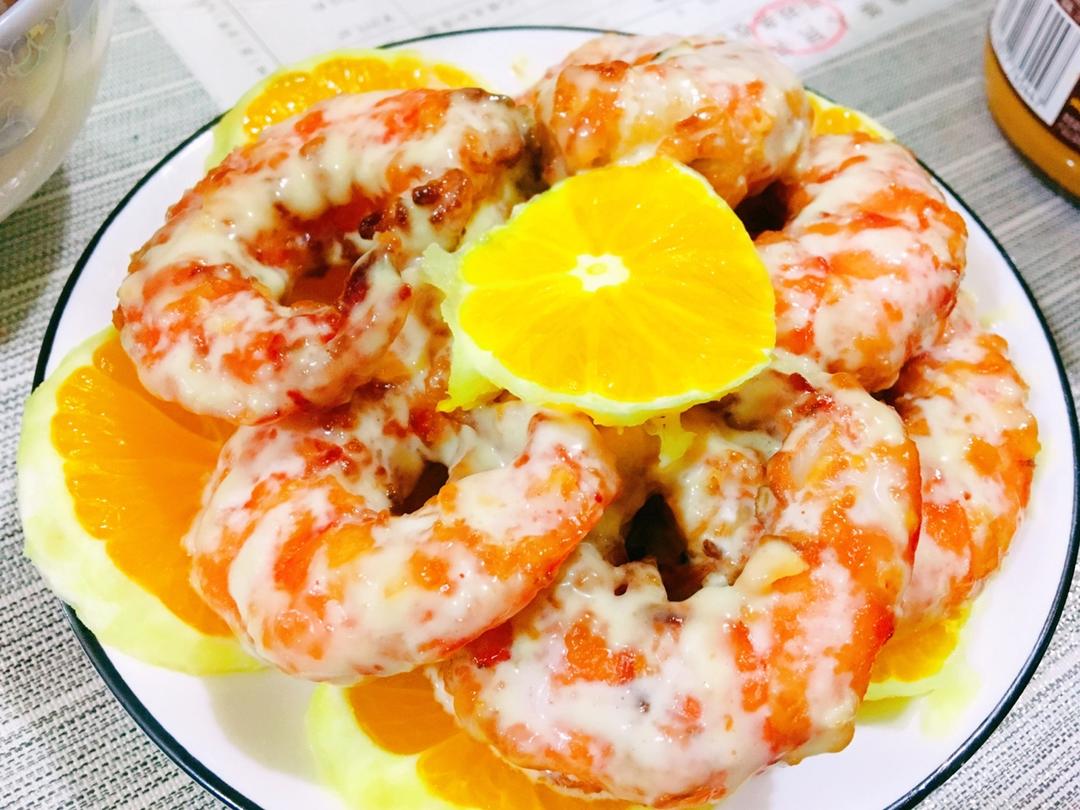 欢喜做年菜：鲜橙腰果沙拉酥虾