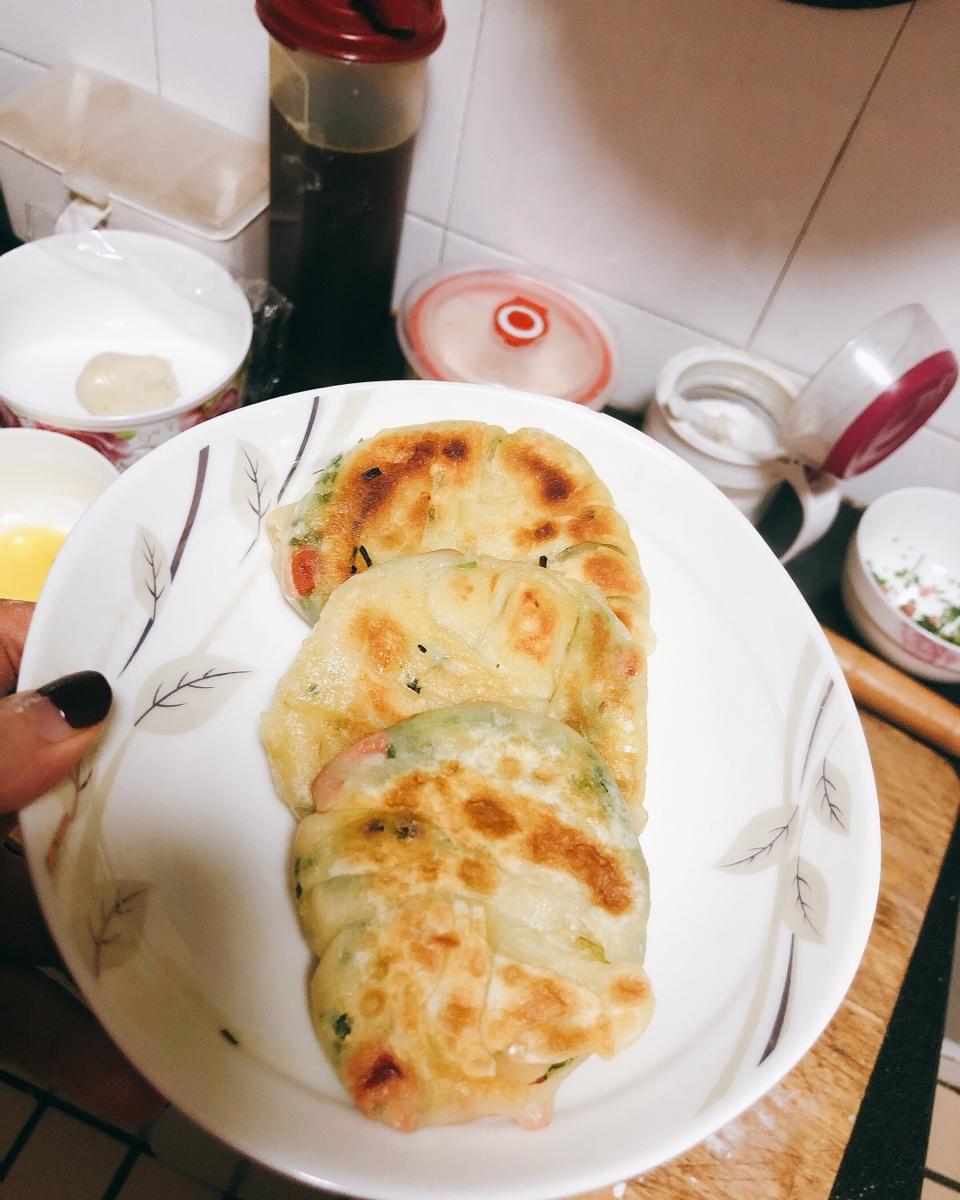 家常葱油饼
