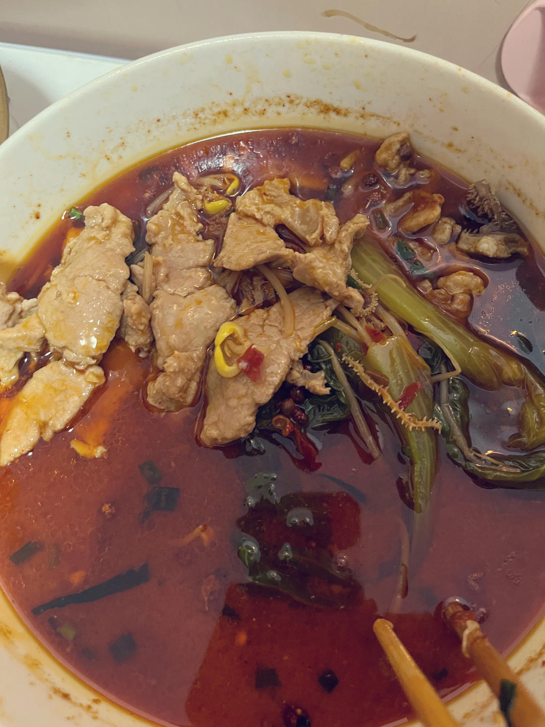 水煮肉片（肯定不翻车）