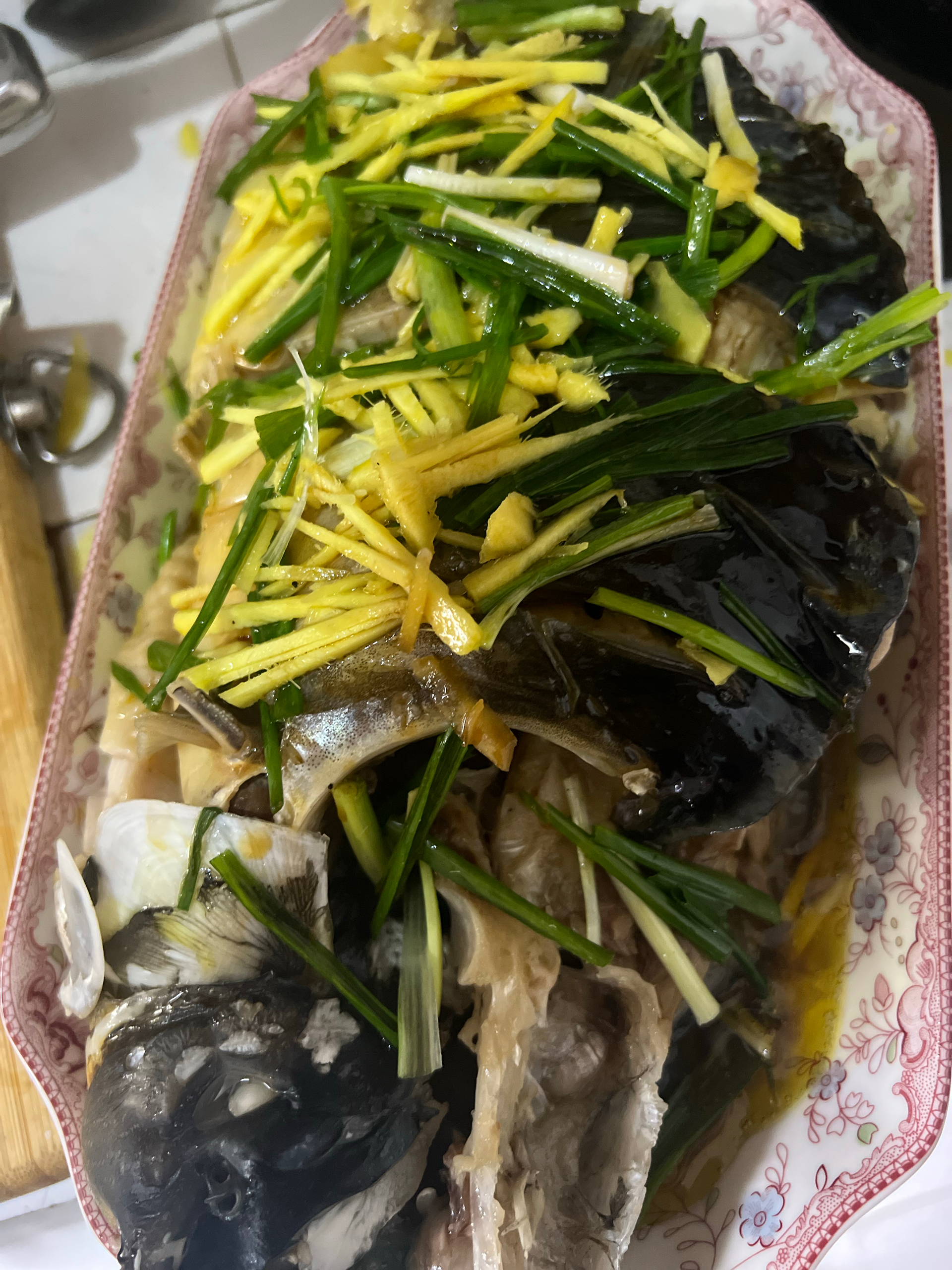 清蒸桂花鱼(鳜鱼)，适合各种清蒸鱼，超级鲜美