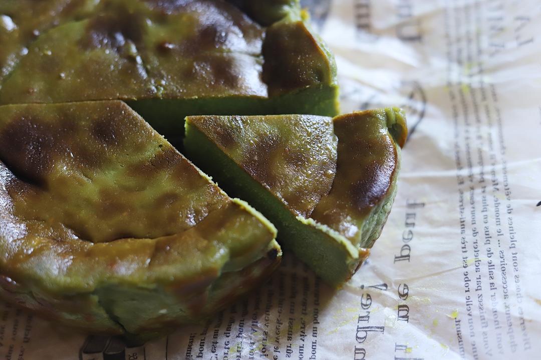 巴斯克式烤乳酪 原味和抹茶