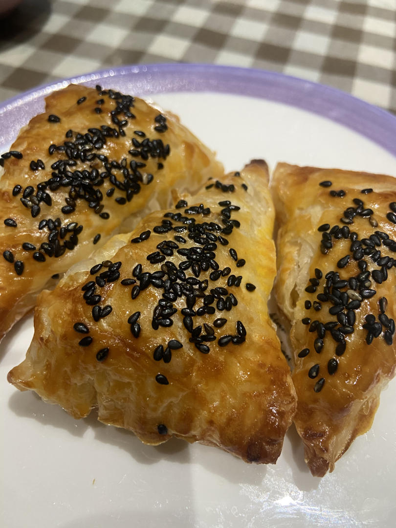 无需揉面❗️懒人版香酥苹果派❗️外酥里嫩