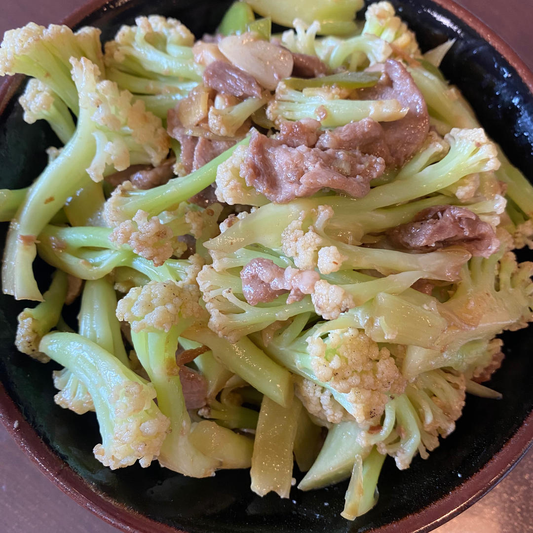 和饭店一个味道的干锅花菜