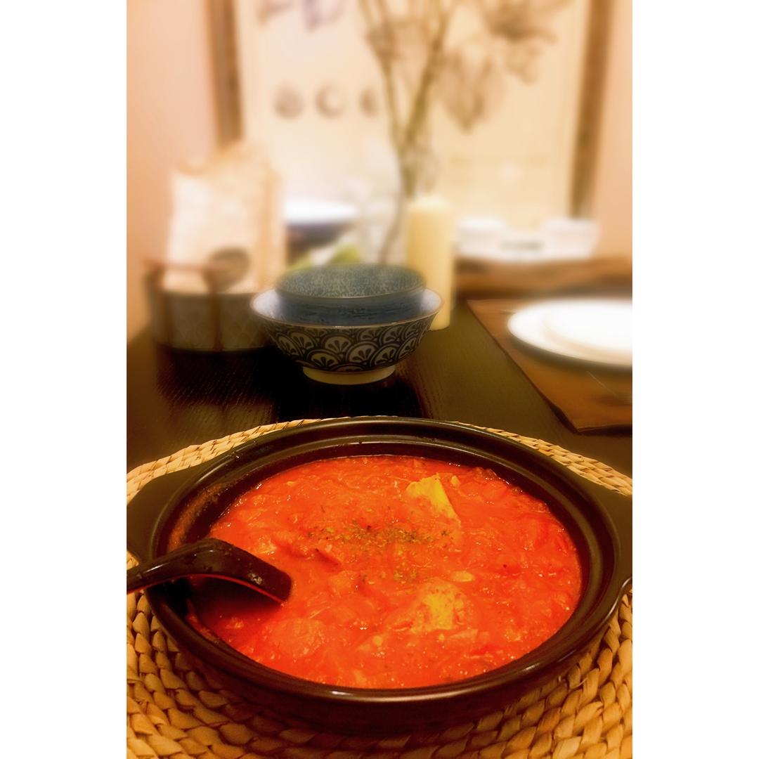 番茄炖鸡胸丨健康·三餐