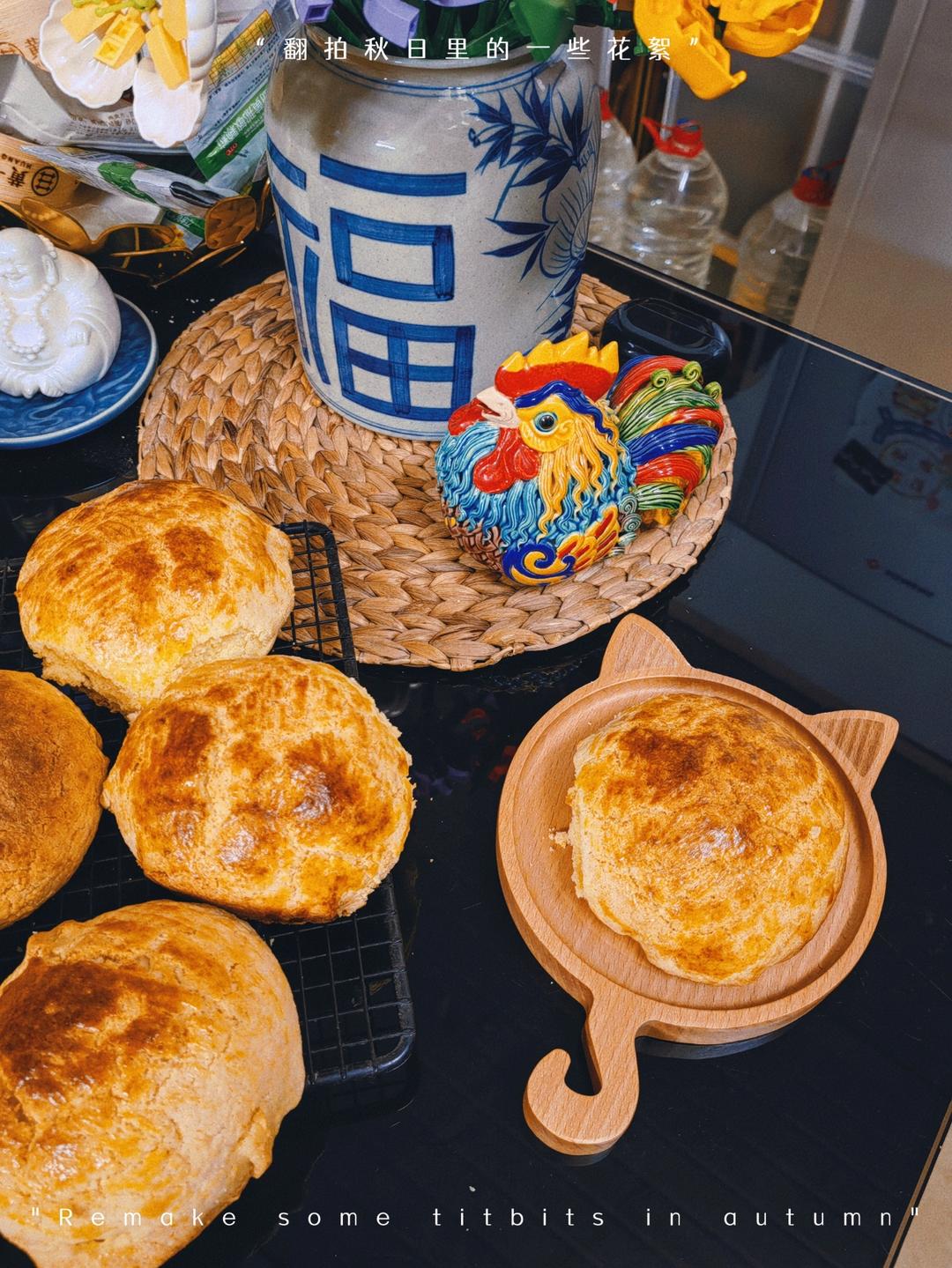 冷了依然酥香的菠萝包