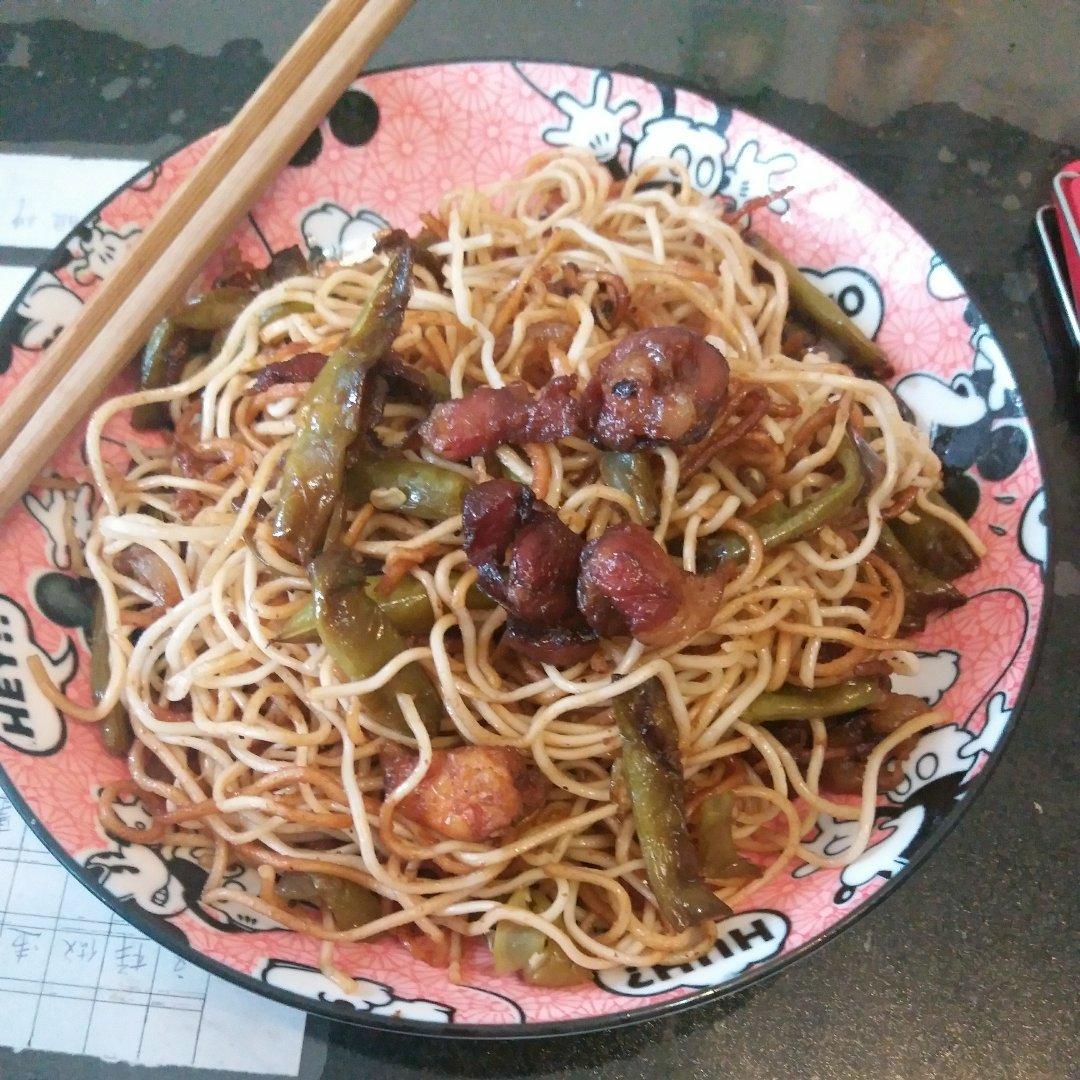 豆角焖面
