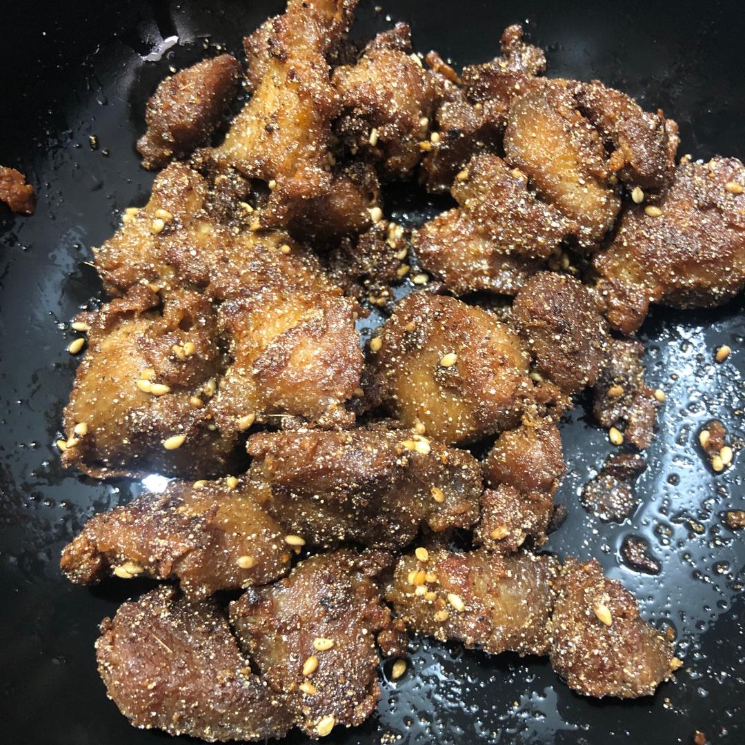 孜然梅花肉（猪肩肉）