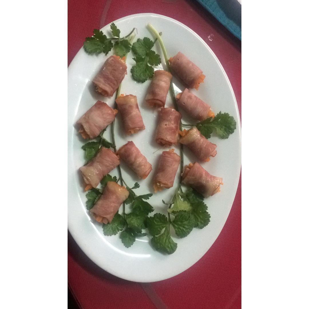 香烤培根金针菇