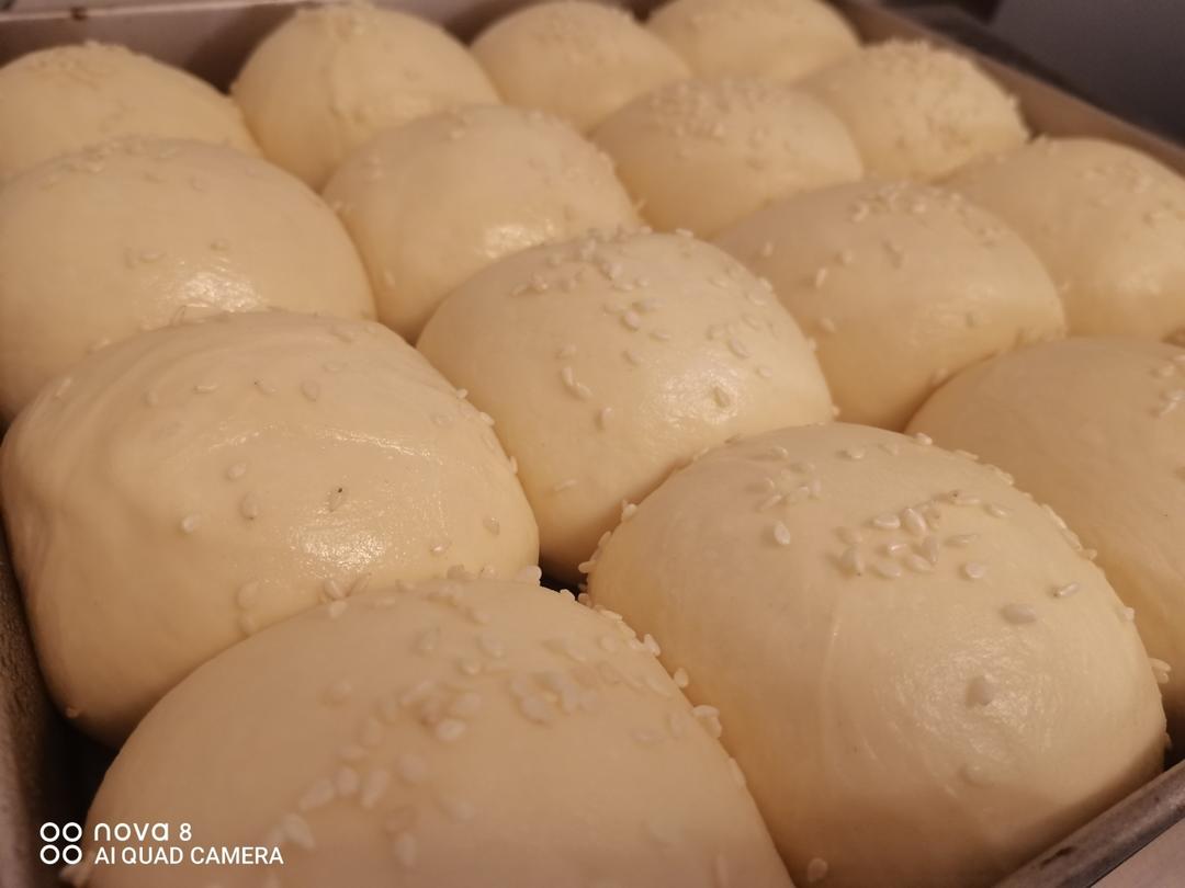 🥛超简单快手，柔软拉丝，一次发酵，牛奶小餐包