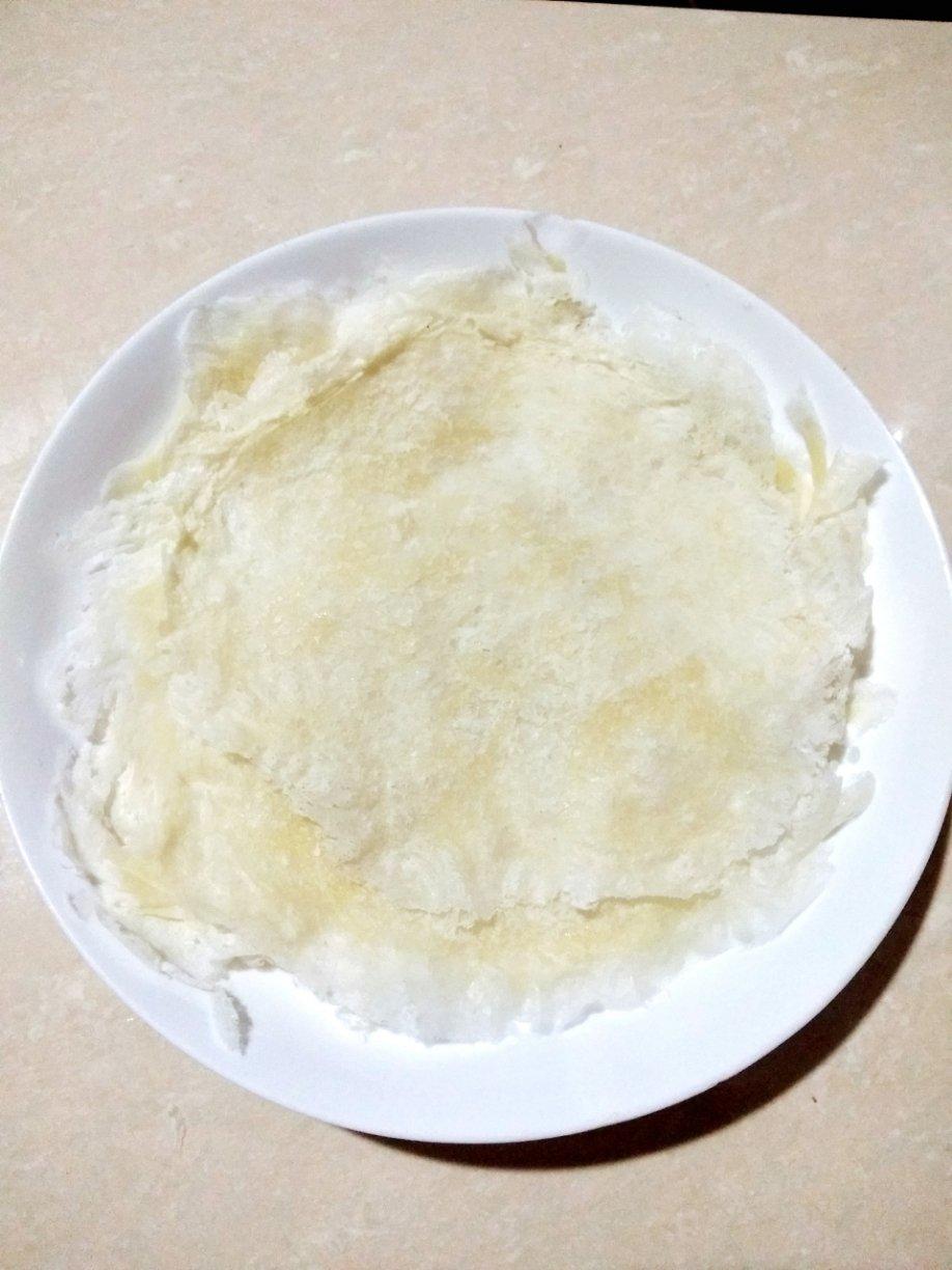 美食cake做的春卷皮