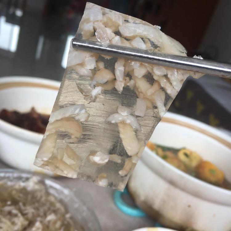 吃真正的胶原蛋白：水晶皮冻