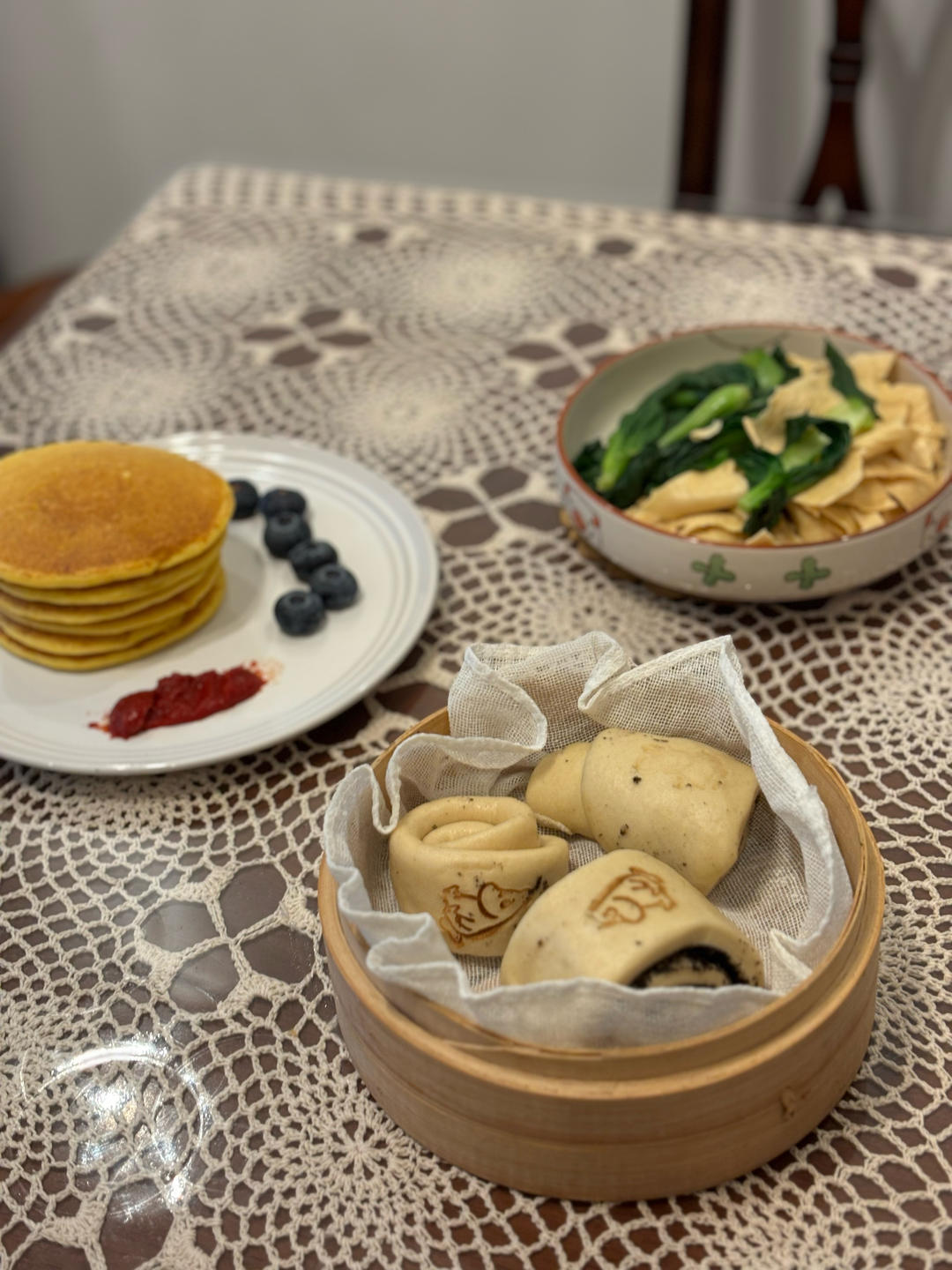 玉米面松饼，早起5分钟搞定，又软又健康