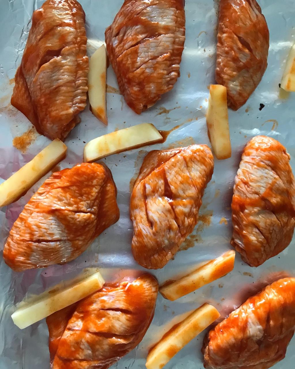 新奥尔良烤鸡翅