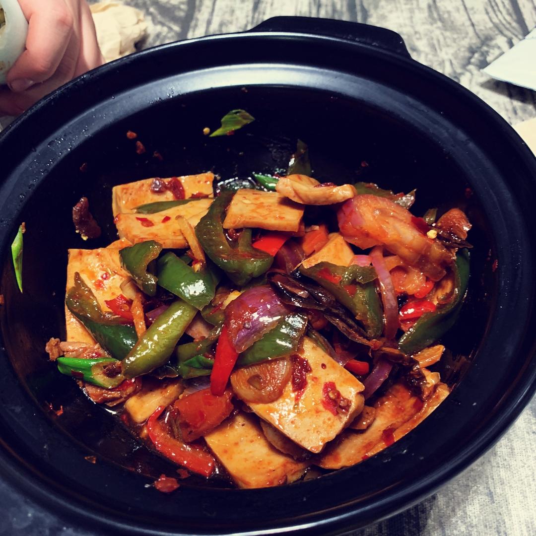 干锅千页豆腐