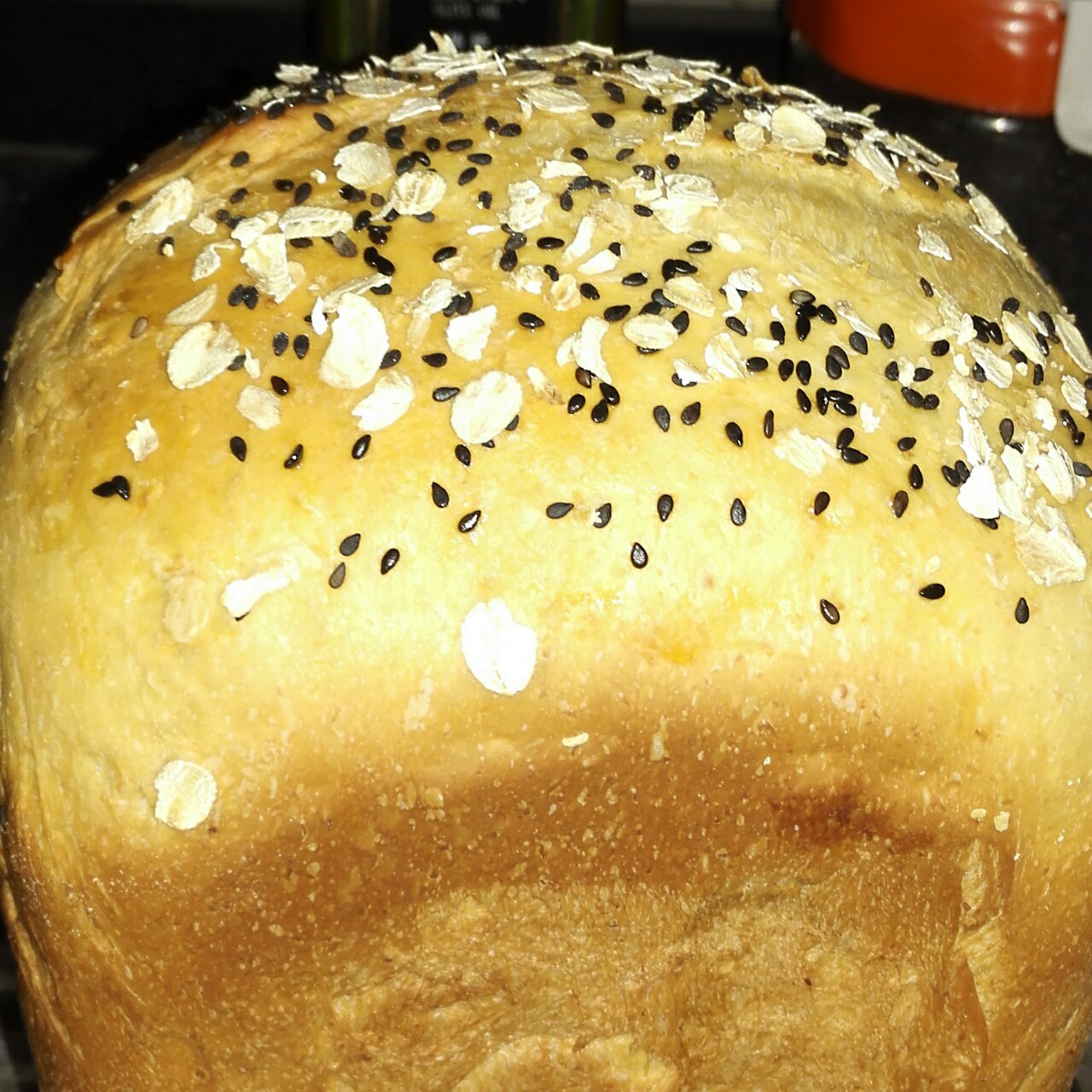 燕麦蜂蜜土司-松下面包机