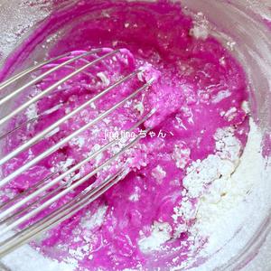 💜💜💜紫薯戚风瑞士蛋糕卷（超详细get）▎北鼎的做法 步骤4