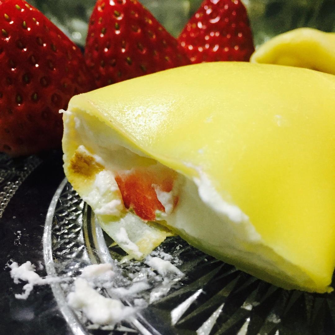 水果班戟的做法