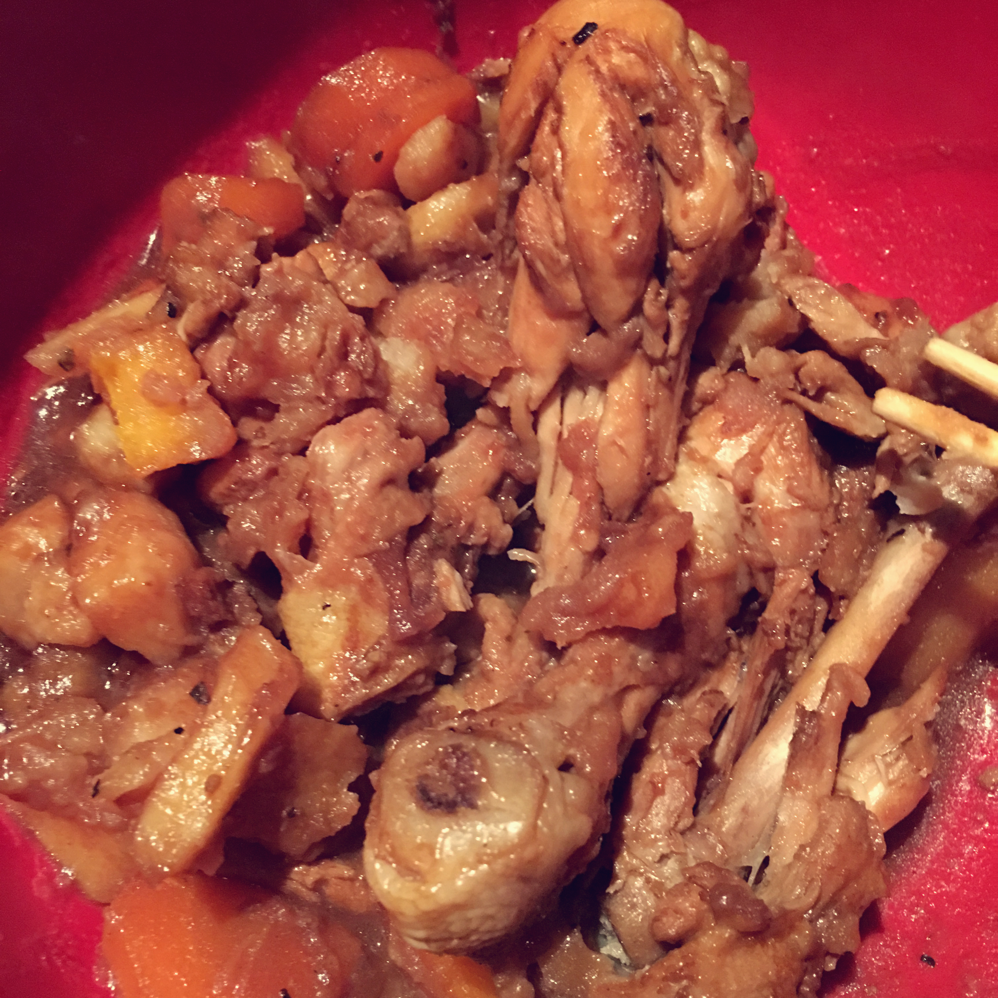 鸡腿炖土豆超级快手菜