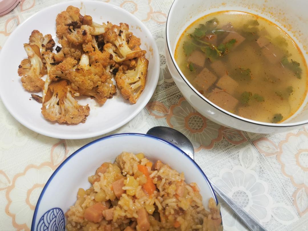 超快手腊肠焖饭