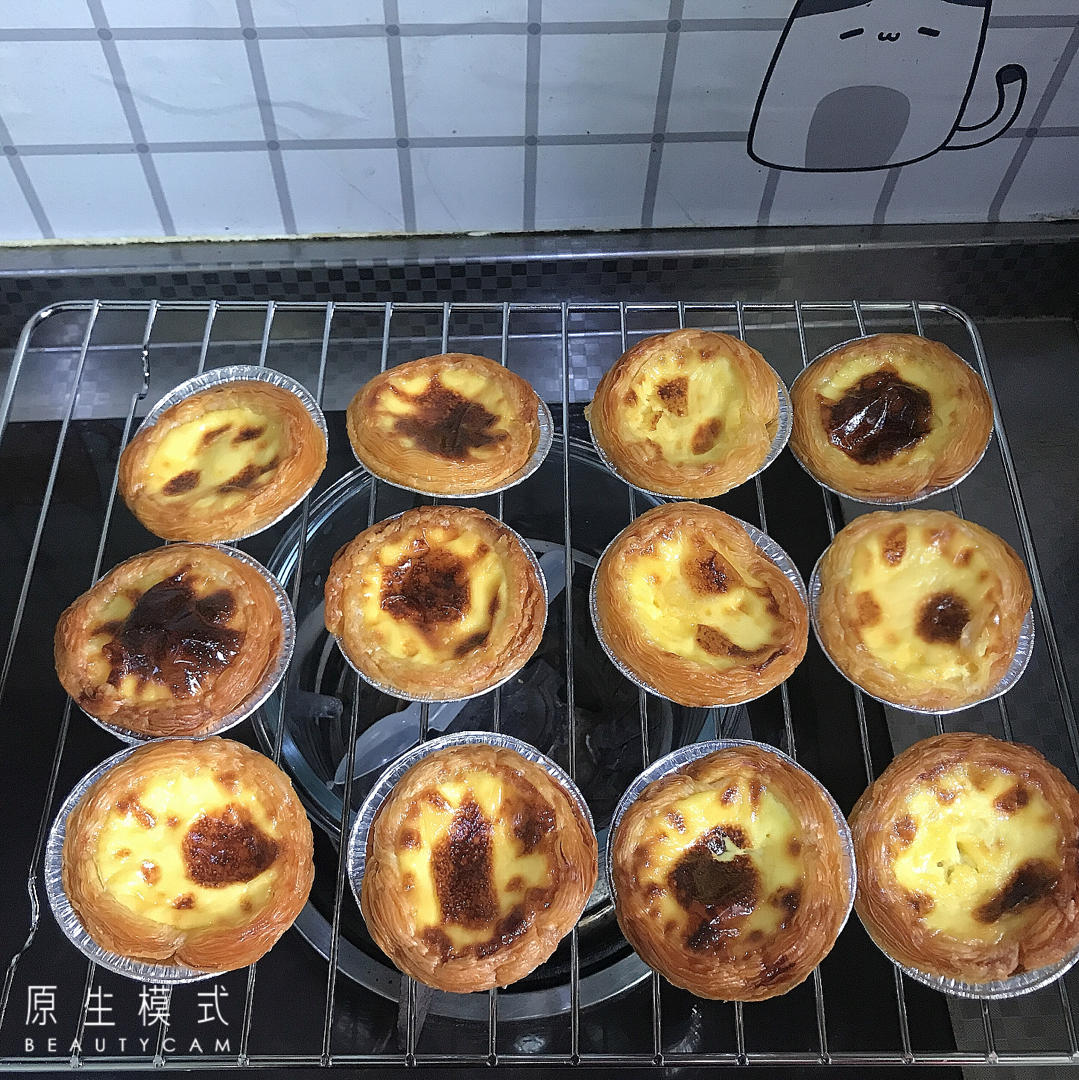 超嫩滑的葡式蛋挞(全蛋版)新手友好『秒杀KFC』