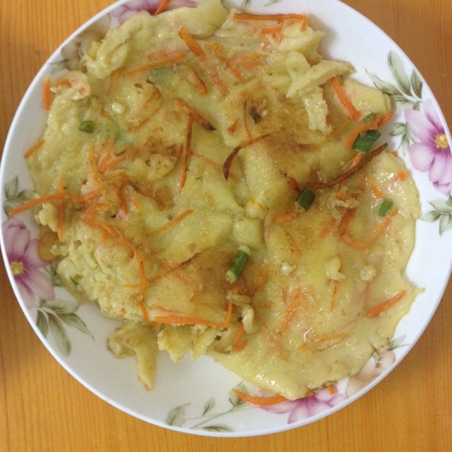 蔬菜鸡蛋饼