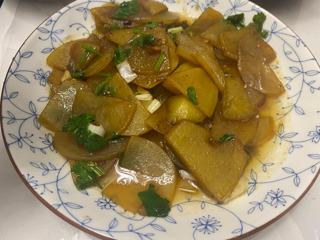 红烧土豆片