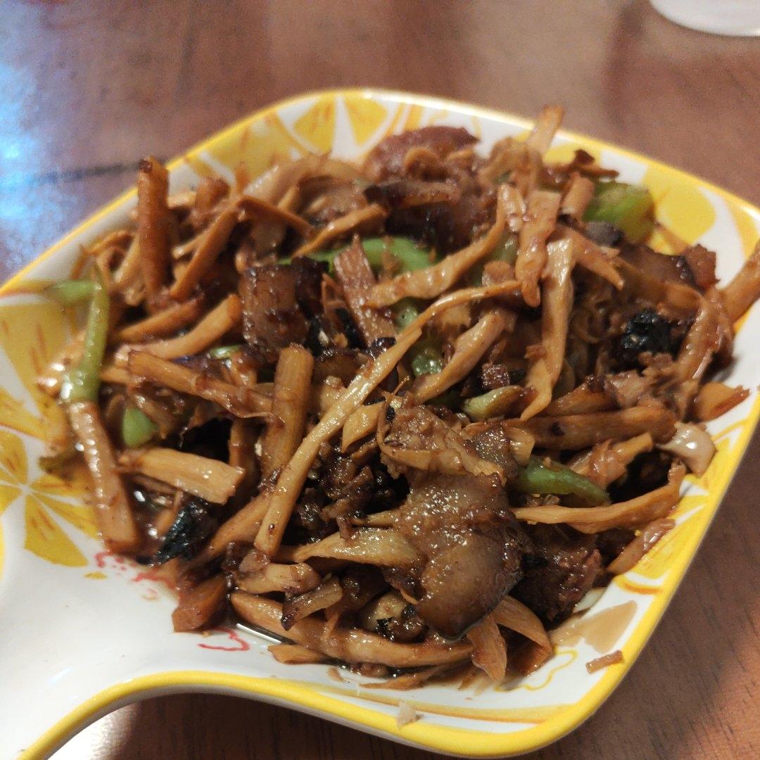 笋干炒腊肉