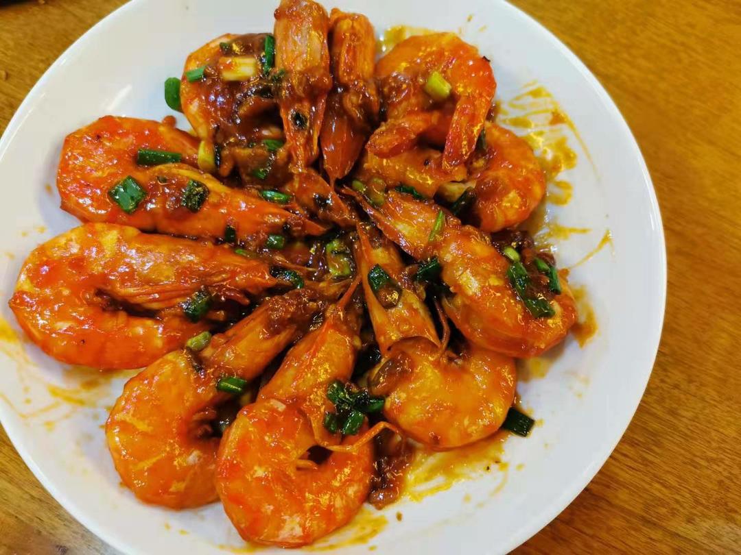黄晓明茄汁大虾－中餐厅
