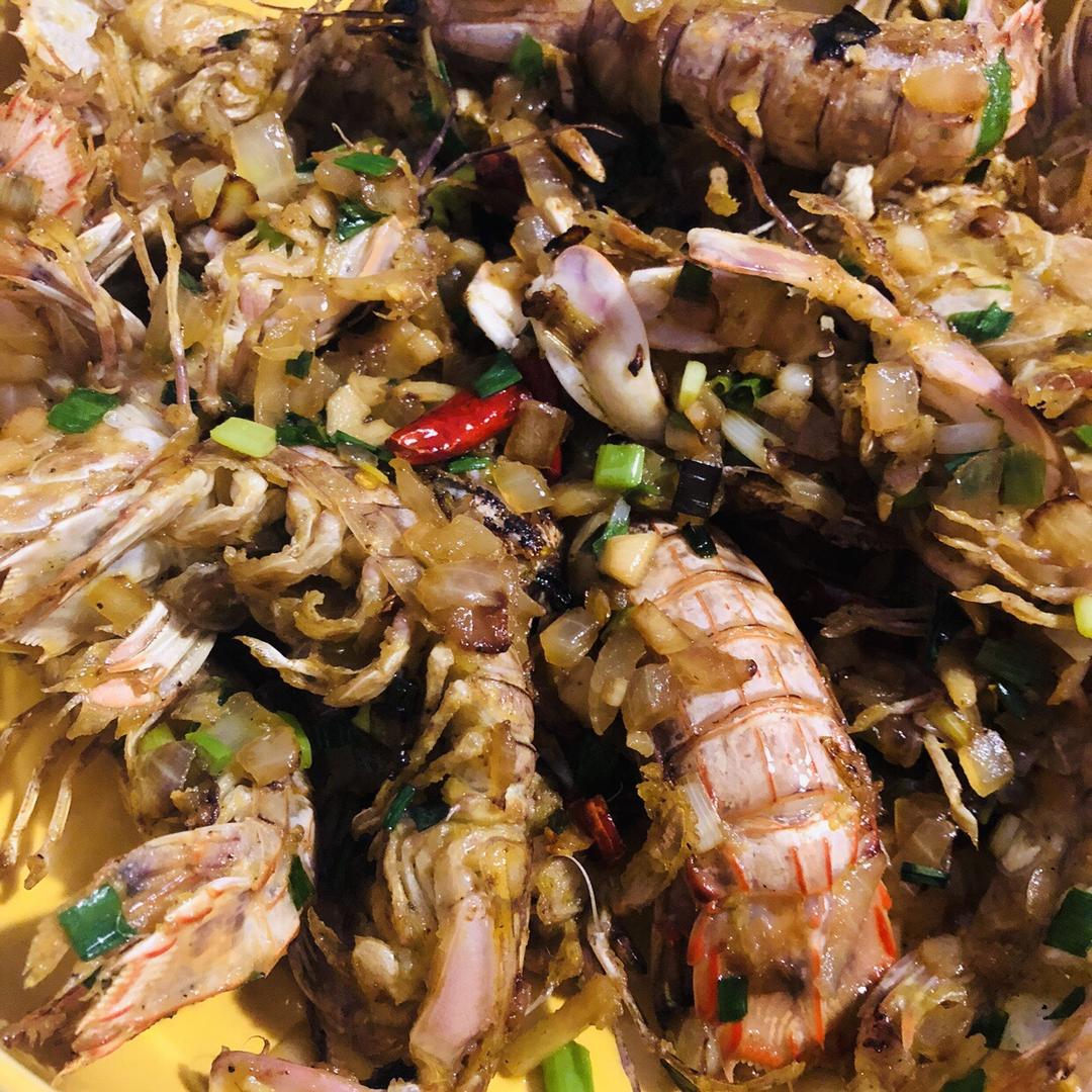 椒盐皮皮虾