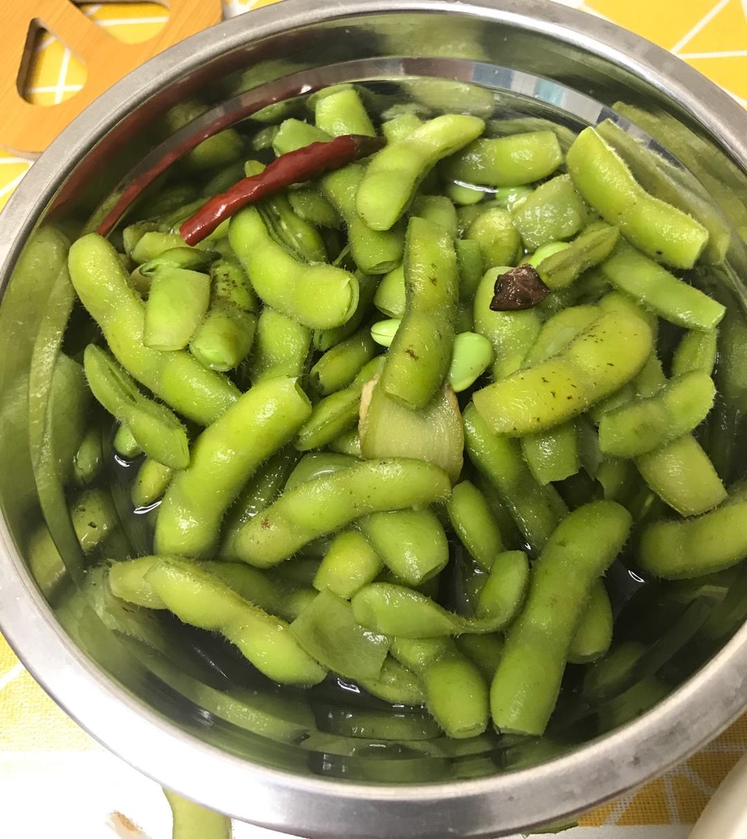 张姐-盐水毛豆（简单快捷下酒菜）