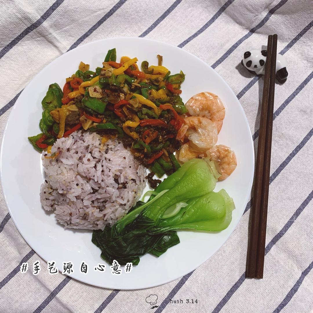 下饭神器-辣椒炒牛肉末