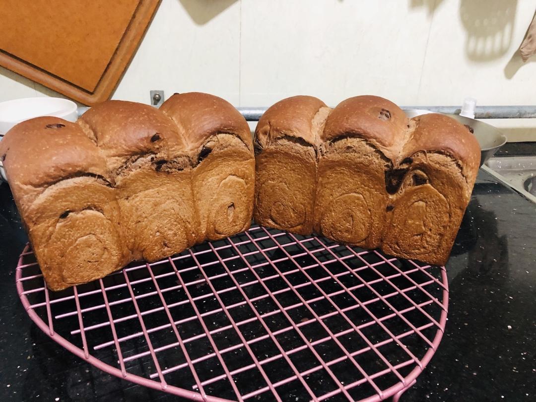 牛奶巧克力吐司